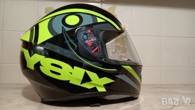 Full face каска AGV K3 VR46. Размер L., снимка 3 - Аксесоари и консумативи - 43060730