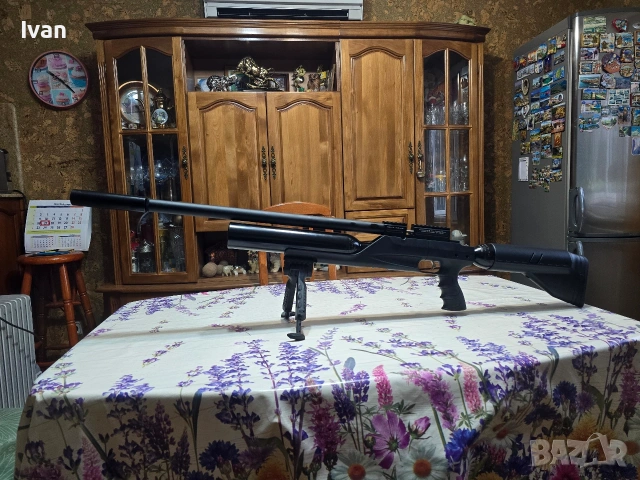 Въздушна пушка Kral Arms Big Max 6,35 + заглушител, снимка 9 - Въздушно оръжие - 53527490