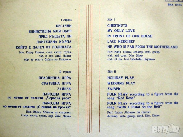 КОЛЕКЦИЯ ОТ ПЛОЧИ НА БАЛКАНТОН ИЗПЪЛНЕНИЯ НА ТУРСКИ ЕЗИК , снимка 4 - Грамофонни плочи - 43653933