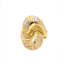 Златен дамски пръстен 2,71гр. размер:61 14кр. проба:585 модел:22999-3