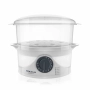 Уред за готвене на пара Taurus Salutecook 800W, 6 л, таймер 60 мин, 2 съда за готвене, съд за бял ор, снимка 2