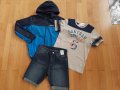 Детски къс панталон H&M, блузи H&M, лятно яке Kipsta, за 12г.момче.НОВИ., снимка 7