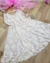 Супер мека Еротична прозираща Дантелена рокля пижама с тънки презрамки🥰, снимка 1 - Рокли - 32869247