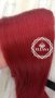 Хитов Модел Опашка за Коса с Кичур в Наситено Ярко Червен Цвят КОД С536, снимка 5