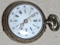 сребърен джобен часовник , снимка 1