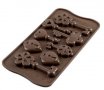 Ключ Ключове катинар силиконов молд форма фондан шоколад гипс декор, снимка 1 - Форми - 39061332