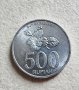 Монета. Индонезия. Бали. 500 рупии. 2008 година., снимка 1 - Нумизматика и бонистика - 37053407