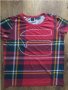 g-star royal tartan print straight rt wmn - страхотна дамска тениска, снимка 5