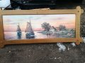 ГОЛЯМА КАРТИНА С ЯКА РАМКА ОТ ГЕРМАНИЯ 1301241637, снимка 3