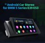 Мултимедия Android за BMW E53 X5 E39 Е38 E46 навигация андроид бмв, снимка 3