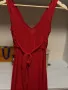 Дълга червена рокля, снимка 4