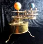 Модел от месинг Orrery/Tellurion слънчева система планети, снимка 2