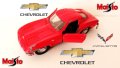 Chevrolet Corvette 1963 Maisto 1:38, снимка 1 - Колекции - 42894354