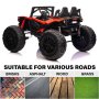 Акумулаторен Двуместен джип OFF-ROAD BUGGY 4X4 UTV 24V батерия, снимка 6