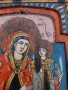 Стара Икона Триптих, снимка 2