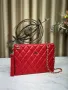 Chanel Дамска Кожена Чанта Шанел - Налични Различни Цветове Код E53, снимка 15