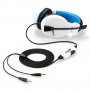Слушалки с микрофон Sharkoon Rush ER3 White SH0055 Бели Геймърски слушалки Gaming Headset , снимка 3