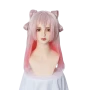Аниме косплей розова перука Honkai Star Rail March high quality cosplay, снимка 1