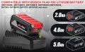  Бързо зарядно за батерии Bosch BC660 14.4V-18V литиева батерия BC1880 BAT619G BAT619 BAT609G BAT609, снимка 7