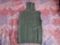Тъмно зелен пуловер поло без ръкави, снимка 5