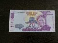 Банкнота - Малави - 20 квача UNC | 2012г., снимка 2