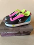 Детски Маратонки Кецове с колелца Sidewalk спортни обувки черно розово, снимка 1