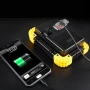 Мощна преносима къмпинг лампа LED осветление фенер презареждаща се USB за риболов палатка аварии, снимка 3