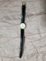 Нов часовник дамски Timex Indiglo T2H341 кварц,  златисто покритие, черна каишка, снимка 3