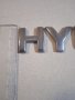 Емблема Hyundai  надпис Хюндай , снимка 2