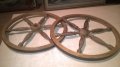 стари колела за сервизна количка-40см-внос швеицария, снимка 3