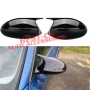 Капаци за огледала със щипки черен пиано лак Batman Style подходящи за BMW E81 E82 E87 E88 E90 E91 , снимка 1
