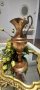Медна, ръчно изкована ваза., снимка 1 - Антикварни и старинни предмети - 43400170
