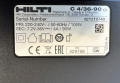 Hilti C 4-36/90 - Зарядно устройство като ново!, снимка 3