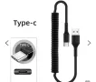 Пружини кабели usb към type C, usb към  micro, type C към type C , снимка 2