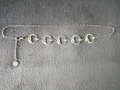 Колан верижка с луна в сребрист цвят, снимка 11