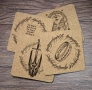 Комплект подложки за чаши (coaster) Lord of thr Rings, снимка 2