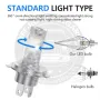 CARLUX LED Диодни Крушки H4 180W 12V 300% светлина без вентилатор, снимка 6