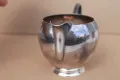 Английска сребърна кана за мляко, снимка 2
