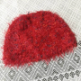 Пухен Комплект шал/шапка, снимка 4