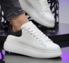 Alexander McQueen Мъжки Маратонки С Кутия👟Мъжки Спортни Обувки Александър Макуин Цвят Бял Код S89, снимка 1