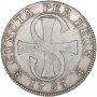 Сребърна монета Швейцария 20 Батцен 1795 г. Свободен град Зо̀лотурн  , снимка 2