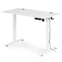 Електрическо бюро, 120x60 см, регулируема височина 72-117 см, бял, ModernHome, снимка 9