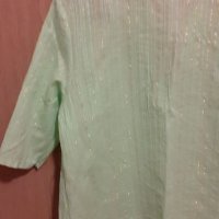 Блуза Дамска резедава лятна , снимка 4 - Туники - 32867398