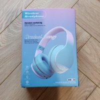 Bluetooth 5.1 безжични детски слушалки сгъваеми,розови и лилави, снимка 9 - Безжични слушалки - 43759784