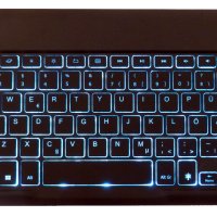 Мини безжична Bluetooth клавиатура с 7 цветна подсветка,  Android, WIndows, iOS, снимка 2 - Клавиатури и мишки - 40731917