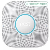 Google Nest Protect 2-ро поколение детектор за дим и CO , снимка 1 - Друга електроника - 43991901