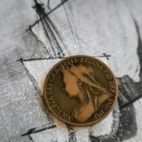 Монета - Великобритания - 1 пени | 1899г., снимка 2 - Нумизматика и бонистика - 43468396