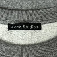 Мъжки суитшърт Acne Studios Fairview Face Gray Sweatshirt , снимка 3 - Суичъри - 44049355