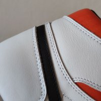 Nike Air Jordan 1 High Electro Orange White Нови Оригинални Обувки Размер 42 Номер Мъжки Кецове, снимка 8 - Кецове - 39233190