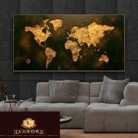 Златна Карта на Света, снимка 4 - Картини - 43687067